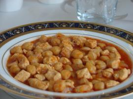 Tavuklu Nohut Yemeği