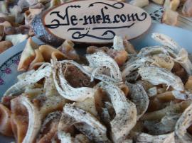 Tavuklu Sıkma Mantı (Gönen Mantısı)