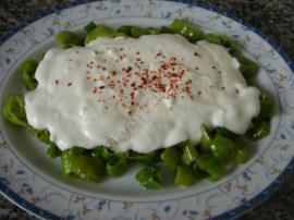 Yoğurtlu Biber Kızartması