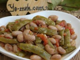 Barbunyalı Taze Fasulye (Girit Mutfağı)