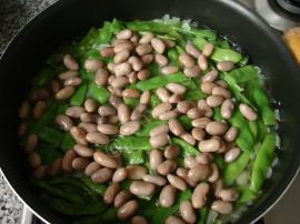 Barbunyalı Taze Fasulye (Girit Mutfağı)