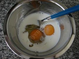 Kaşarlı Sütlü Omlet