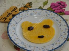 Çocuklar İçin Ayıcıklı Omlet