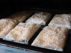 Baklavalık Yufkadan Börek
