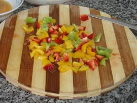 Fırında Biberli Omlet