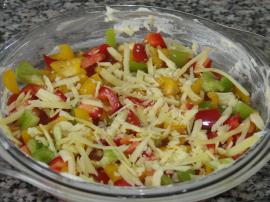 Fırında Biberli Omlet