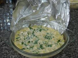 Fırında Lorlu Patatesli Omlet