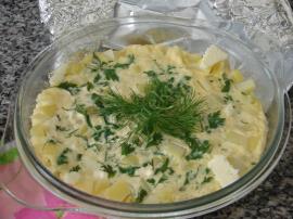 Fırında Lorlu Patatesli Omlet