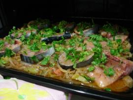 Fırında Söğüşlü Palamut