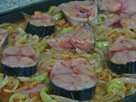 Fırında Söğüşlü Palamut