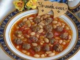 Köfteli Kuru Fasulye