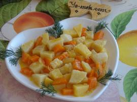 Zeytinyağlı Portakallı Kereviz