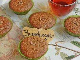 Tarçınlı Cevizli Muffin
