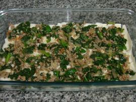 Ispanaklı Kıymalı Lazanya