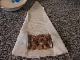 Mantarlı Rulo Börek