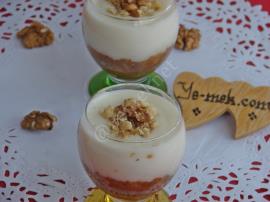 Elmalı Muhallebi Kupları