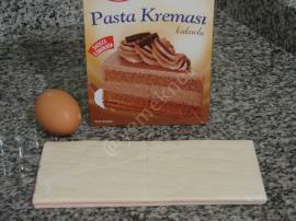 Krema Dolgulu Milföyler