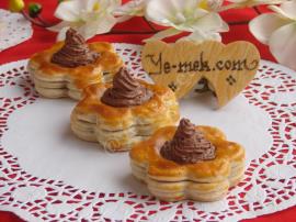 Krema Dolgulu Milföyler