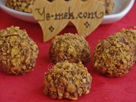 Çikolatalı Mısır Gevrekli Kurabiye