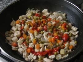 Ispanak Beğendili Tavuk Sote