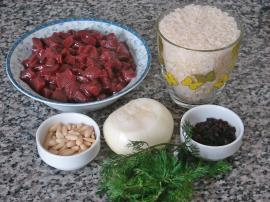 Liver Pilaf (Liver with Rice) Recipe