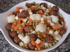 Fırında Köfteli Karnabahar