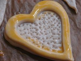 Puff Pastry Hearts With Labneh Recipe