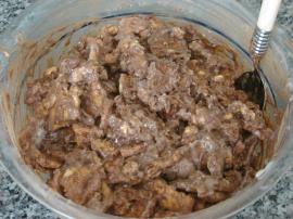 Beyaz Çikolatalı Mozaik Pasta