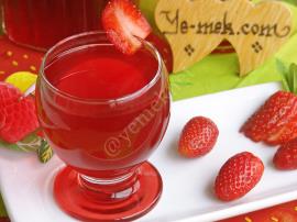 Homemade Strawberry Juice Recipe