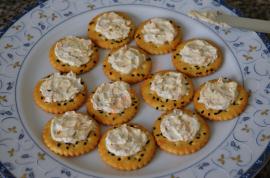 Spicy Cheese Canapes Recipe