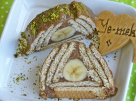 Bisküvili Piramit Pasta