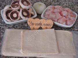 Beşamel Soslu Tavuklu Volovan