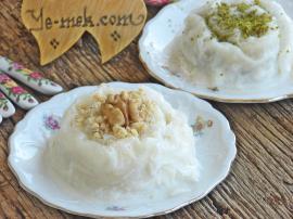 Cevizli Fıstıklı Güllaç Sarması