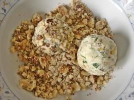 Feta Cheese Balls With Walnut And Pistachios Recipe