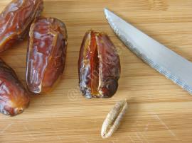 Hurma With Almond Dried Apricots With Walnut Recipe