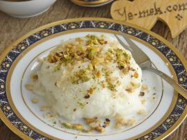 Muhallebili Güllaç