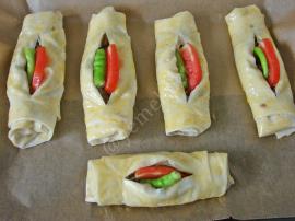 Kıymalı Karnıyarık Böreği