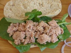 Arugula Tuna Fish Sandwich Recipe