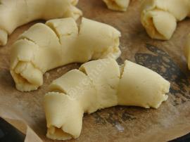 Şeritli Elmalı Ay Kurabiye