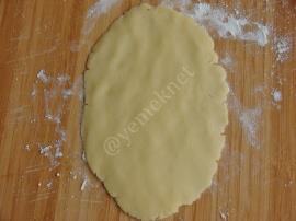 Şeritli Elmalı Ay Kurabiye