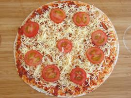 Maydanozlu Tortilla Pizza