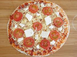 Maydanozlu Tortilla Pizza