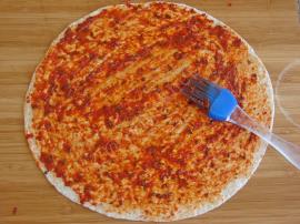 Karışık Tortilla Pizza