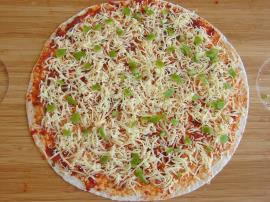 Karışık Tortilla Pizza