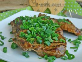 Pekmezli Taze Soğanlı Antrikot