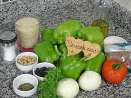 Zeytinyağlı Biber Dolması