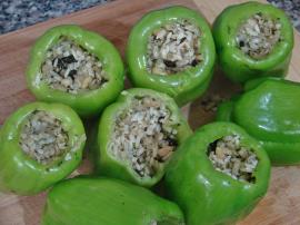 Zeytinyağlı Biber Dolması