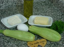 Fırında Peynirli Kabak Sandal