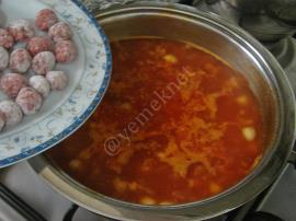 Nohutlu Misket Köfte