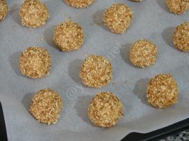 Susamlı Tatlı Kurabiye